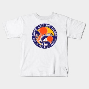 1935 Santa Catalina Island Kids T-Shirt